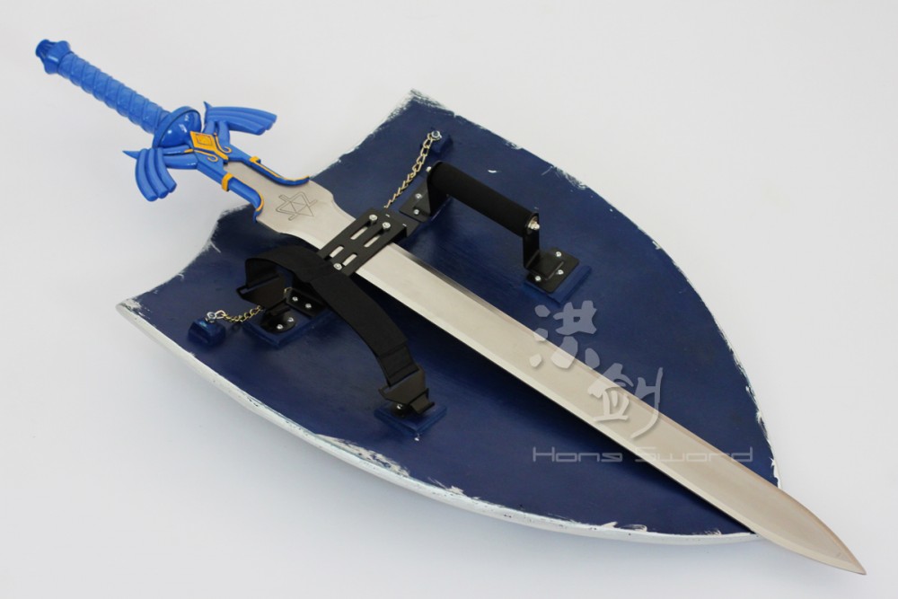 toy zelda sword and shield